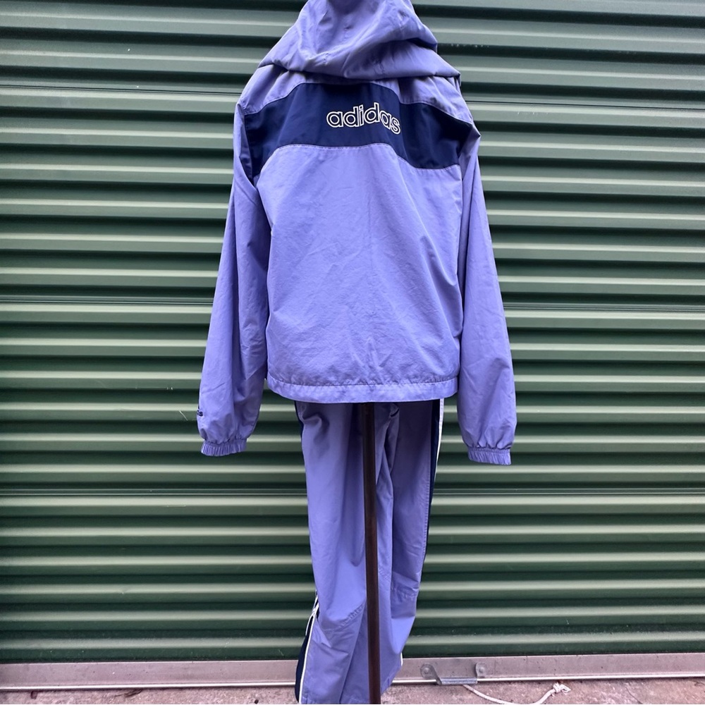 Adidas Tracksuit Y2K Windbreaker Performance Athleisure Retro Streetwear Sport S
